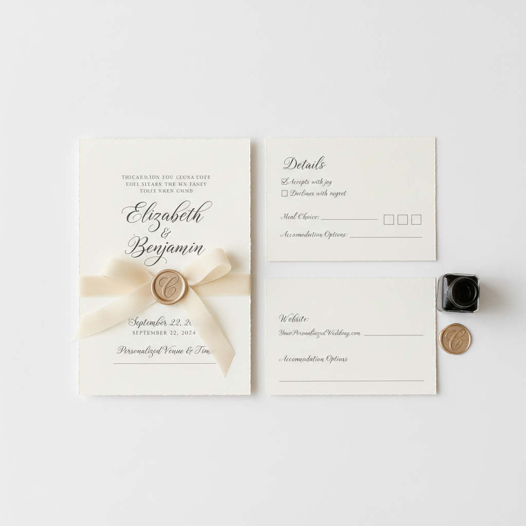Custom Wedding Invitation Set