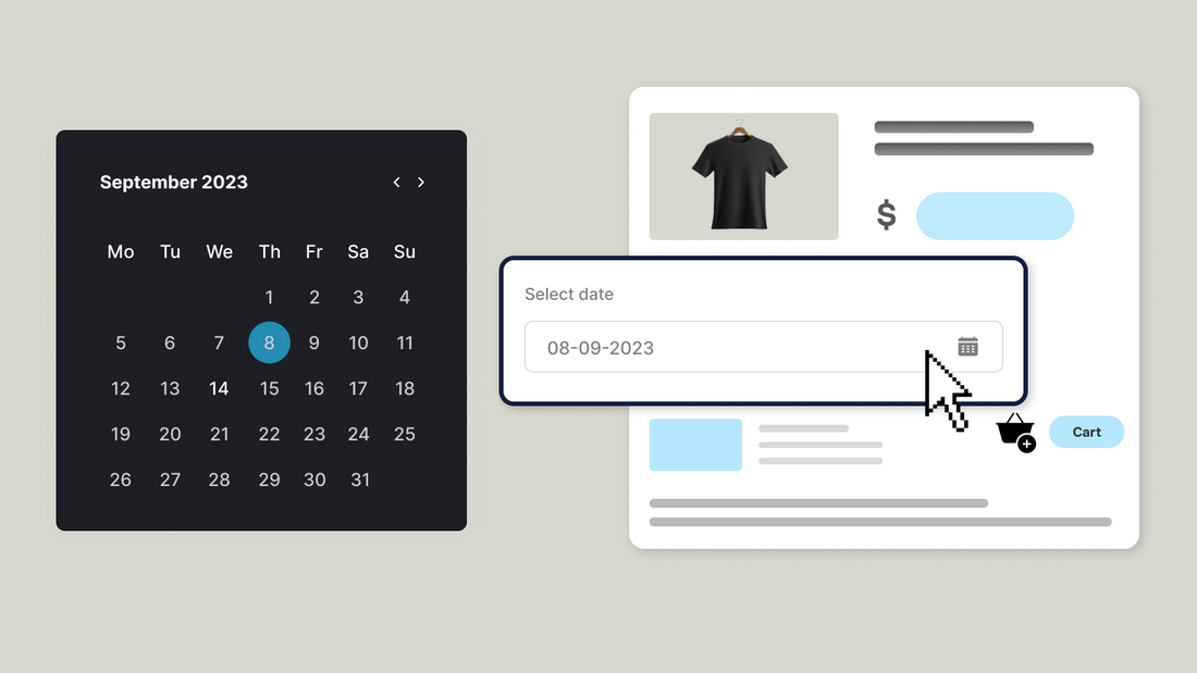 How to Add a Date Picker to Schedule Deliveries in Shopify
