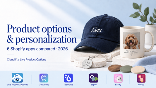 Product options and personalization: six Shopify apps compared