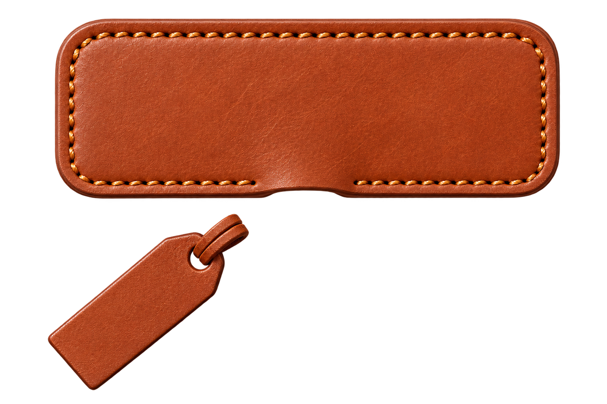 Personalized Leather Keychain