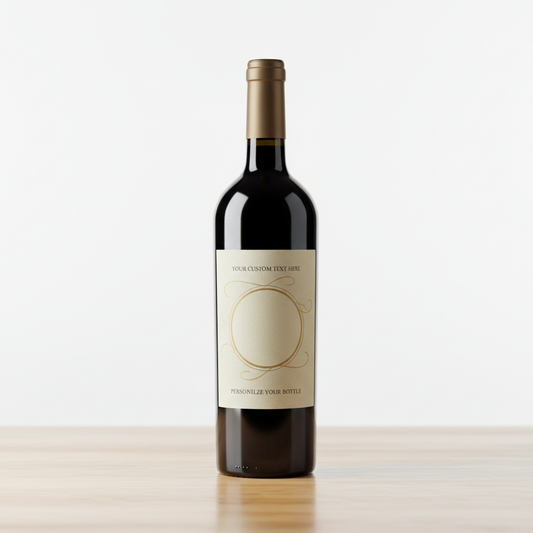 Custom Label Wine Bottle
