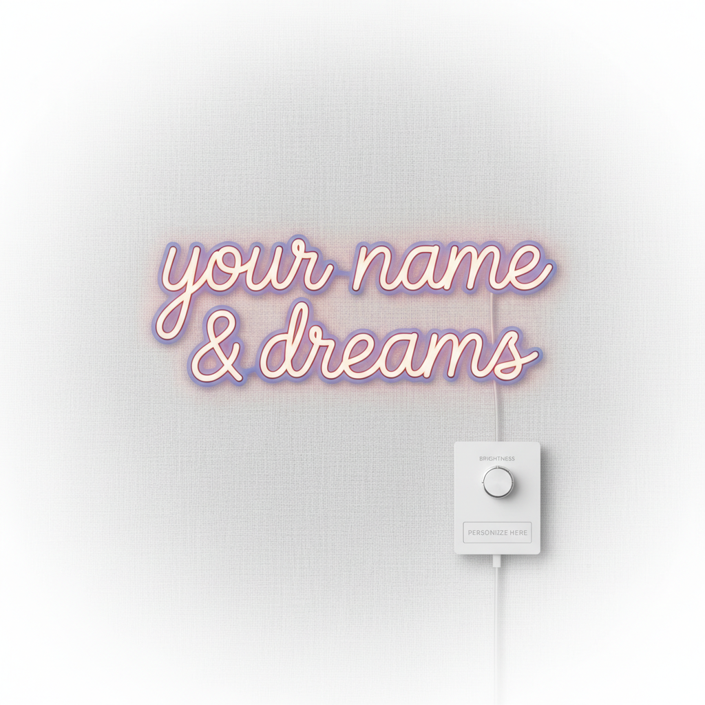 Personalized Neon Wall Sign